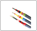 Non-sheathed cables for fixed wiring